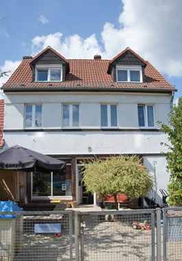 Das Haus des Kinderladen Eichkatzweg in Berlin-Charlottenburg
